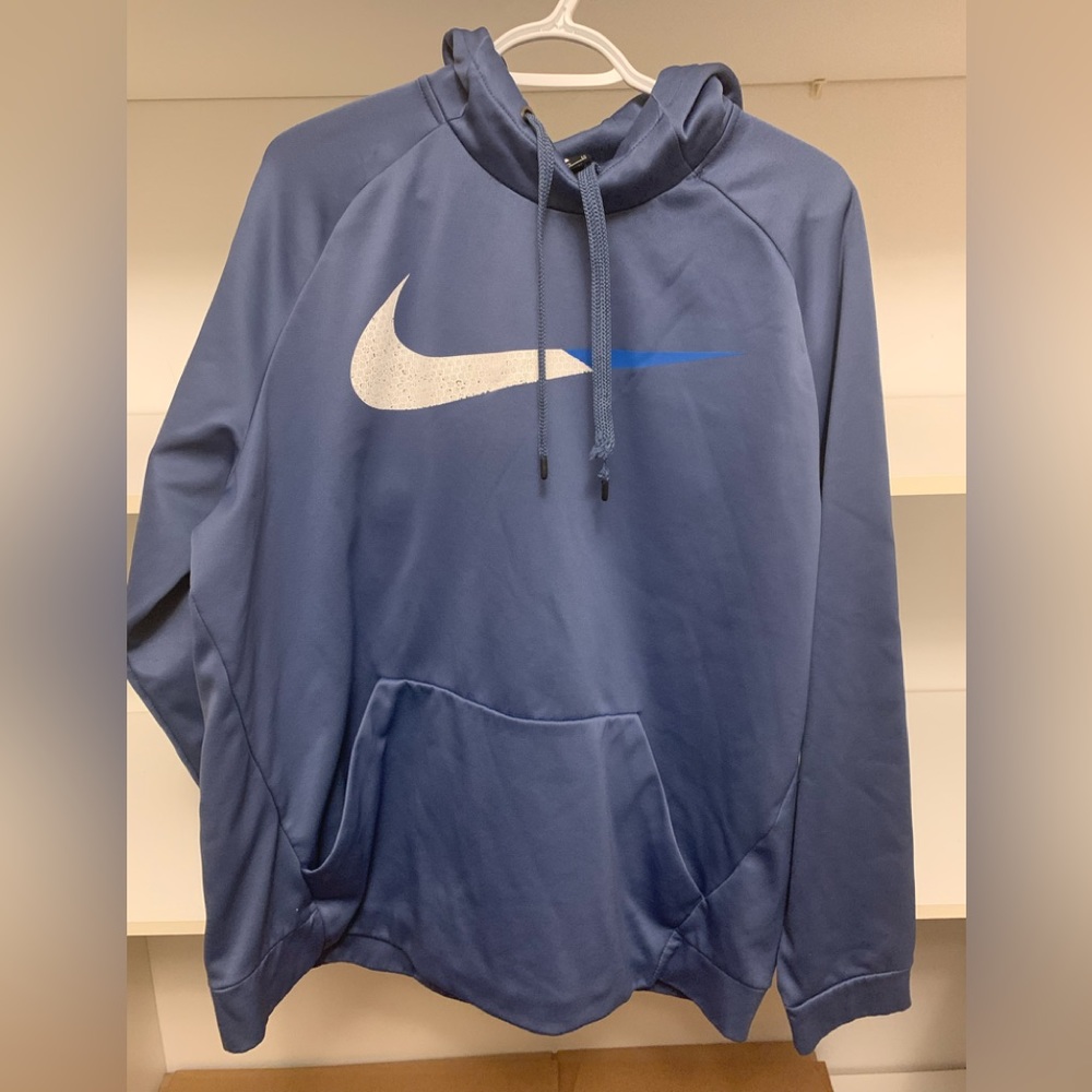 Nike Hoodie Light Blue Size XL